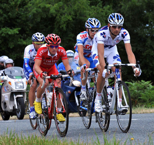 VUGRENARD-ESCAPE.jpg Benoit Vaugrenard, Tour de France 2009, stage 10