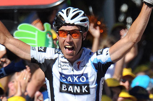 sorensen-crop.jpg Nicki Sorensen wins, Tour de France 2009, stage 12