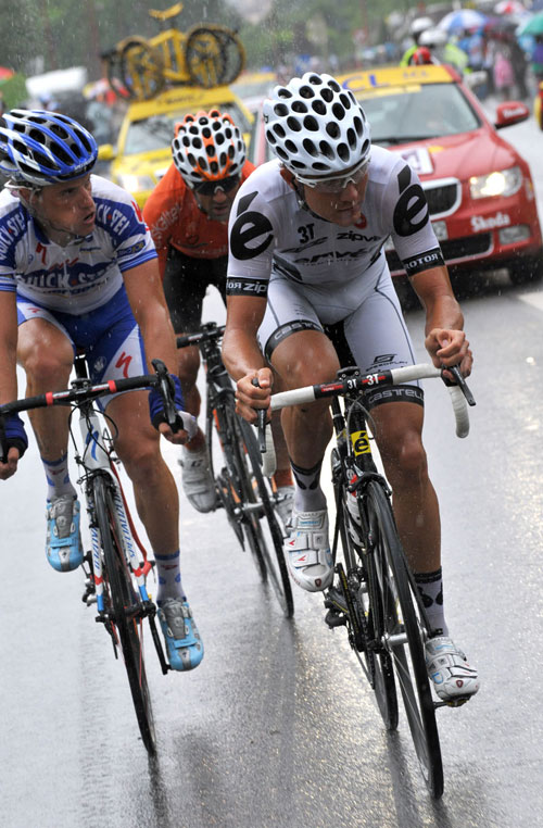 Heinrich Haussler escape, Tour de France 2009, stage 13