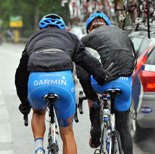 Danny Pate, Tyler Farrar, Tour de France 2009, stage 13