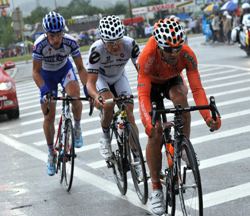 Perez escape, Tour de France 2009, stage 13