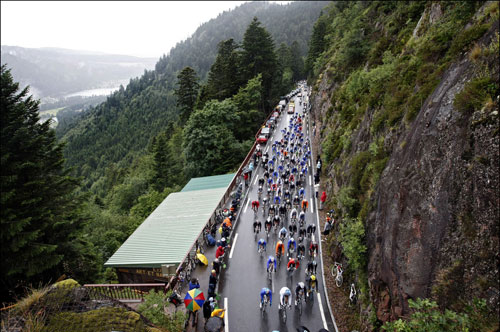 Vosges, Tour de France 2009, stage 13