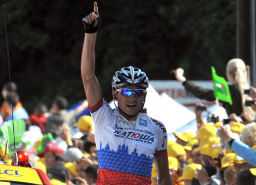 Sergei Ivanov, Tour de France 2009, stage 14