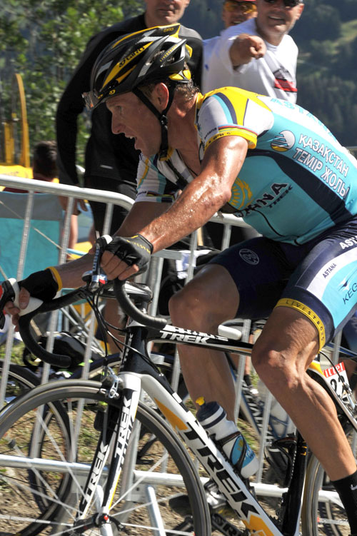 Lance Armstrong, Tour de France 2009, stage 15