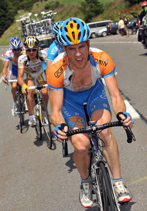 Farrar chases, Tour de France 2009, stage 16