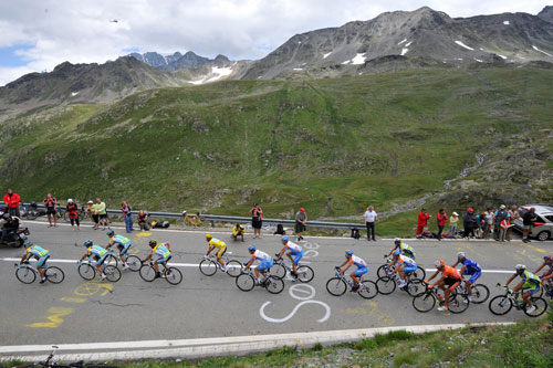 Col du Grand Saint Bernard, Tour de France 2009, stage 16