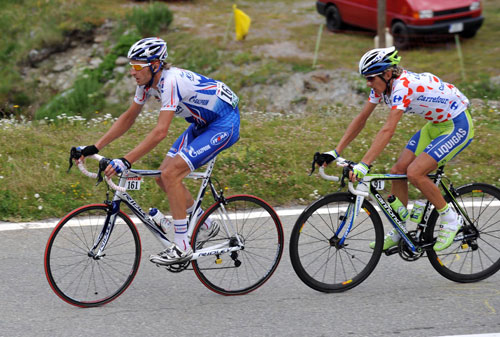 Karpets, Pellizotti, Tour de France 2009, stage 16