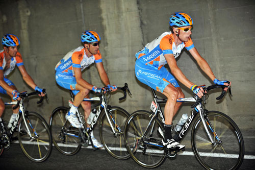Wiggins, Millar, Vande Velde, Tour de France 2009, stage 16