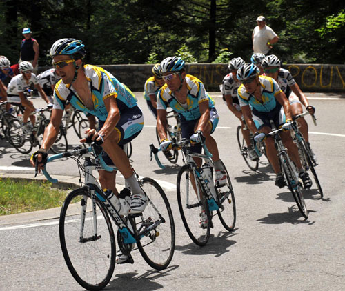 Astana, Tour de France 2009, stage 17