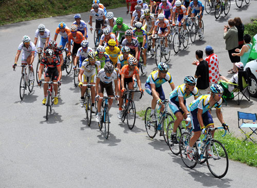 Astana, Tour de France 2009, stage 17