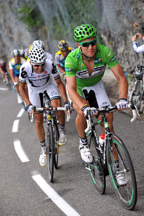 Thor Hushovd, Carlos Sastre, Tour de France 2009, stage 17