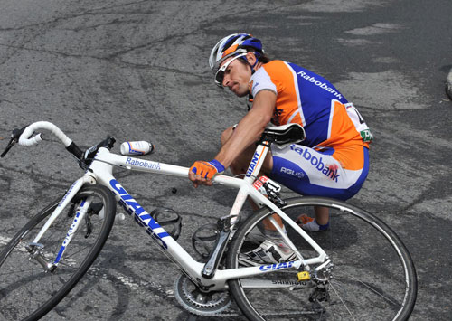 Denis Menchov, Tour de France 2009, stage 17