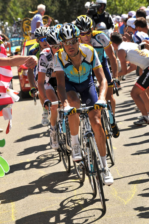 Andreas Kloden & Lance Armstrong, Tour de France 2009, stage 20