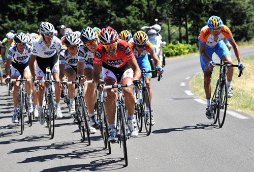 Saxo Bank, Tour de France 2009, stage 20