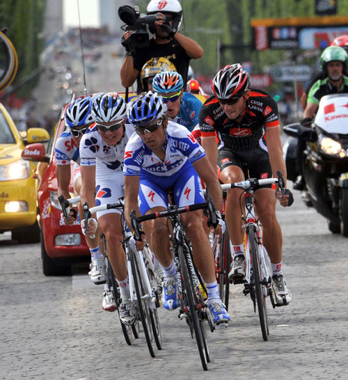 Carlos Barredo escape, Tour de France 2009, stage 21
