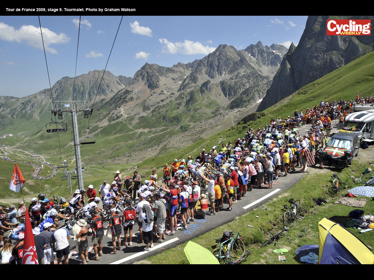 Tourmalet, Tour de France 2009 wallpaper
