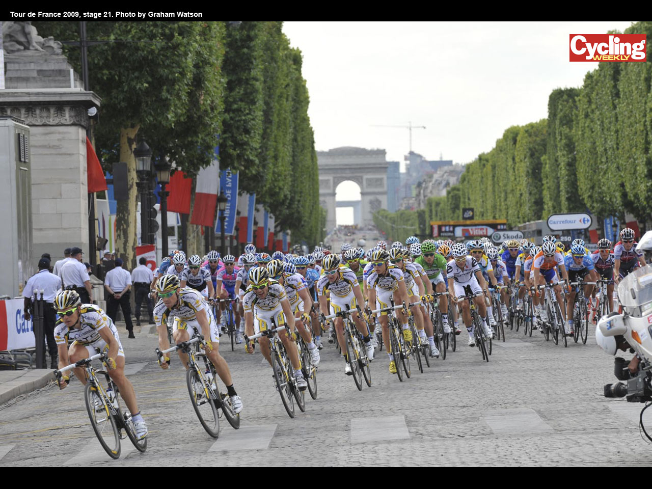 Paris, Tour de France 2009 wallpaper