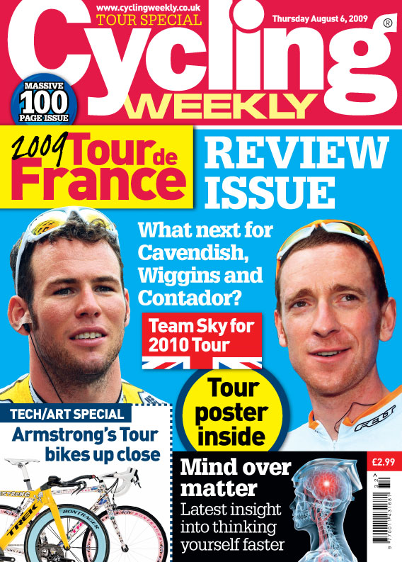 Cycling Weekly August 6 2009 cover