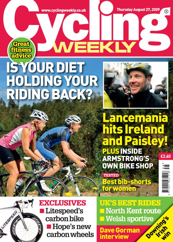 Cycling Weekly August 27 2009 cover