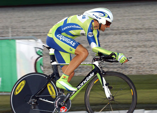 vuelta09 st1 basso Ivan Basso, Vuelta a Espana 2009 stage 1 TT