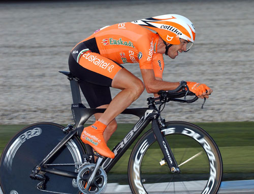 Samuel Sanchez, Vuelta a Espana 2009 stage 1 TT