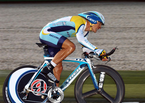 Alexandre Vinokourov, Vuelta a Espana 2009 stage 1 TT