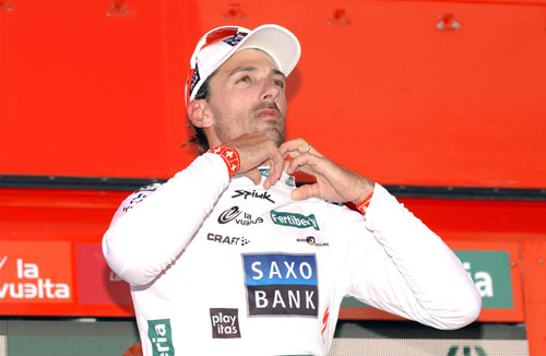 Fabian Cancellara, Vuelta a Espana 2009, stage 2