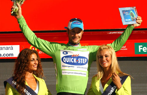 Tom Boonen, Vuelta a Espana 2009, stage three
