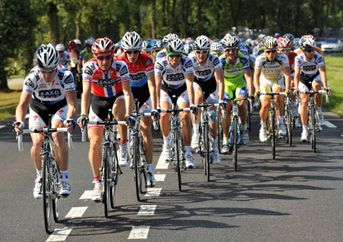 Saxo Bank, Vuelta a Espana 2009, stage three