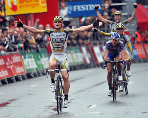 Andre Greipel wins, Vuelta a Espana 2009, stage four