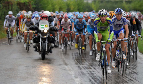 Peloton, Vuelta a Espana 2009, stage four