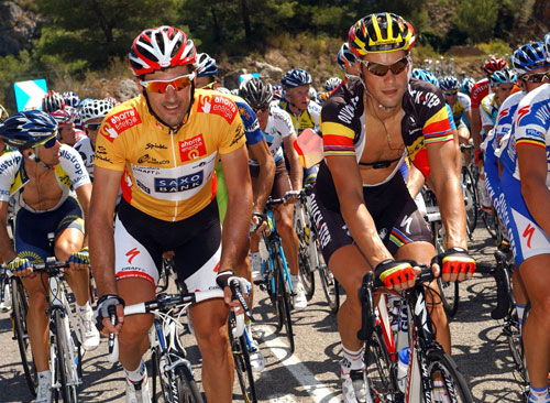 Fabian Cancellara, Tom Boonen, Vuelta a Espana 2009, stage five