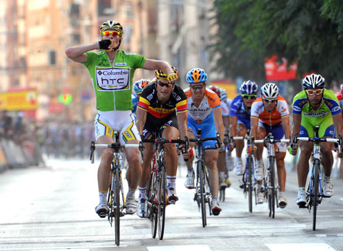 Andre Greipel wins, Vuelta a Espana 2009, stage five