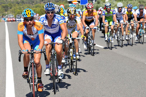 Meier and Garmin chase, Vuelta a Espana 2009, stage five