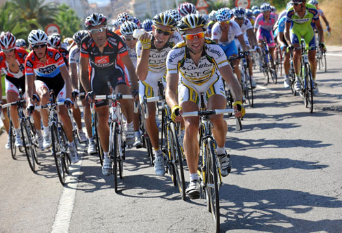 Columbia team, Vuelta a Espana 2009, stage six