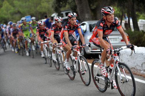 Caisse d'Epargne, Vuelta a Espana 2009, stage eight
