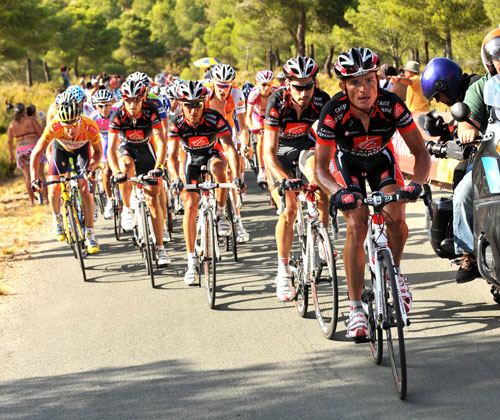 Caisse d'Epargne, Vuelta a Espana 2009, stage nine