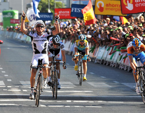 Simon Gerrans, Vuelta a Espana 2009, stage 10