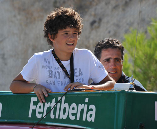 The Indurains, Vuelta a Espana 2009, stage 11