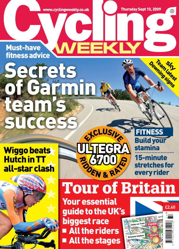 Cycling Weekly September 10 2009 cover