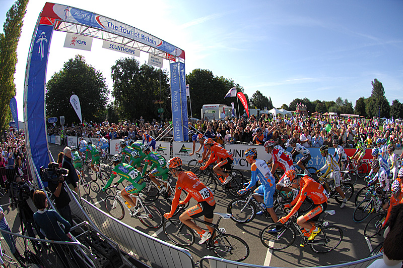 Start, Tour of Britain 2009, stage one