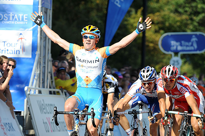 tob09 st1 Sutton takes win.jpg Chris Sutton, Tour of Britain 2009, stage one
