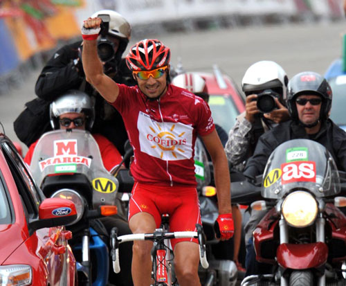vuelta09-st13-MONCOUTIE-WIN.jpg David Moncoutie, Vuelta a Espana 2009, stage 13