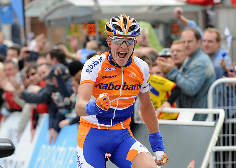 tob09 st2 Reus wins in Gateshead 2.jpg Kai Reus, Tour of Britain 2009, stage two