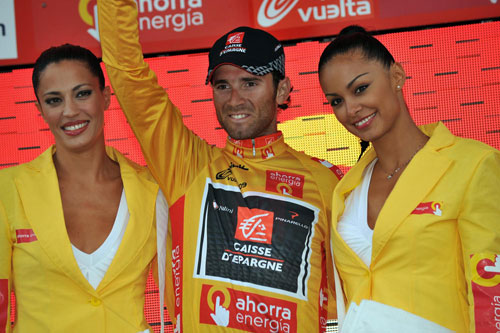 Alejandro Valverde, Vuelta a Espana 2009, stage 12