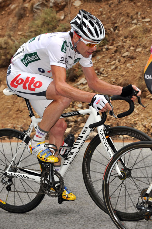 Cadel Evans, Vuelta a Espana 2009, stage 13
