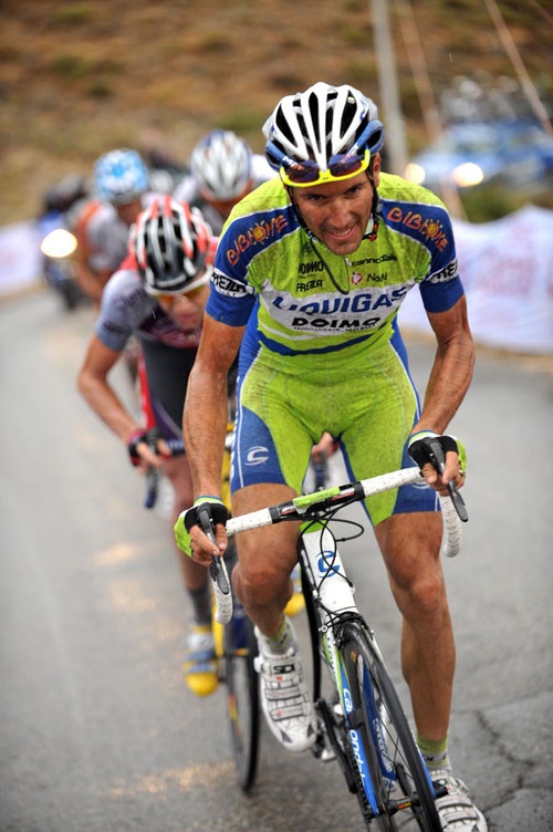 Ivan Basso attack, Vuelta a Espana 2009, stage 14