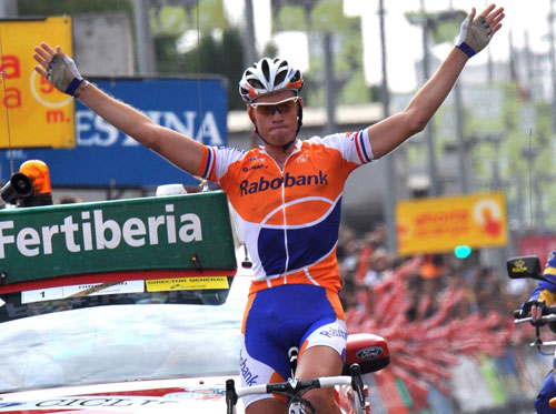 vuelta09-st15-BOOM-WINS.jpg Lars Boom, Vuelta a Espana 2009, stage 15