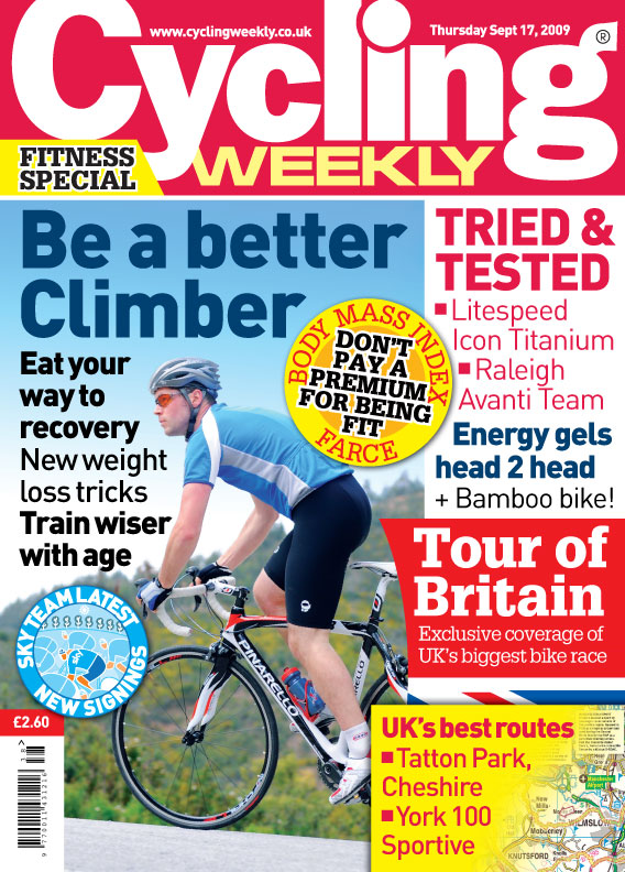 Cycling Weekly September 17 2009 cover