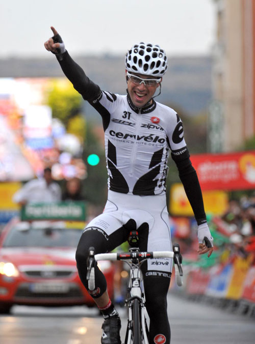 Philip Deignan, Vuelta a Espana 2009, stage 18